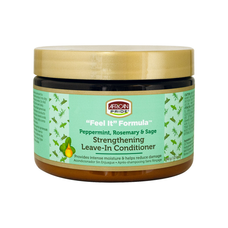 AFRICAN PRIDE STRENGTHENING LEAVE-IN CONDITIONER 12 OZ