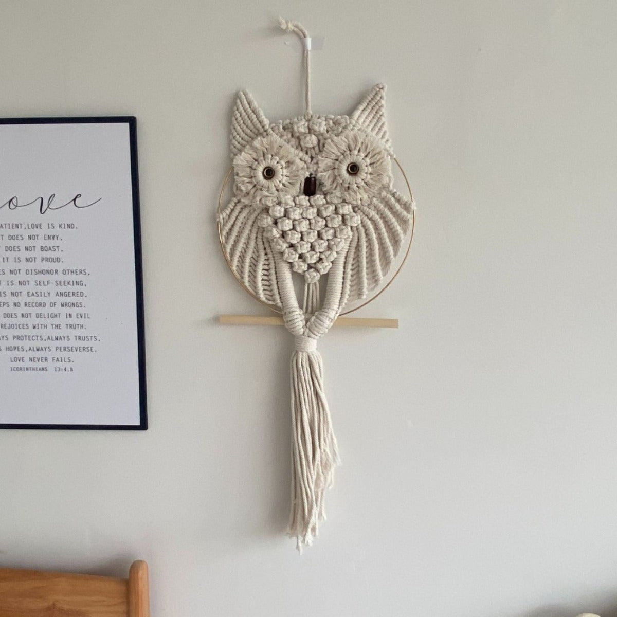 Owl Wall Hanging Tapestry