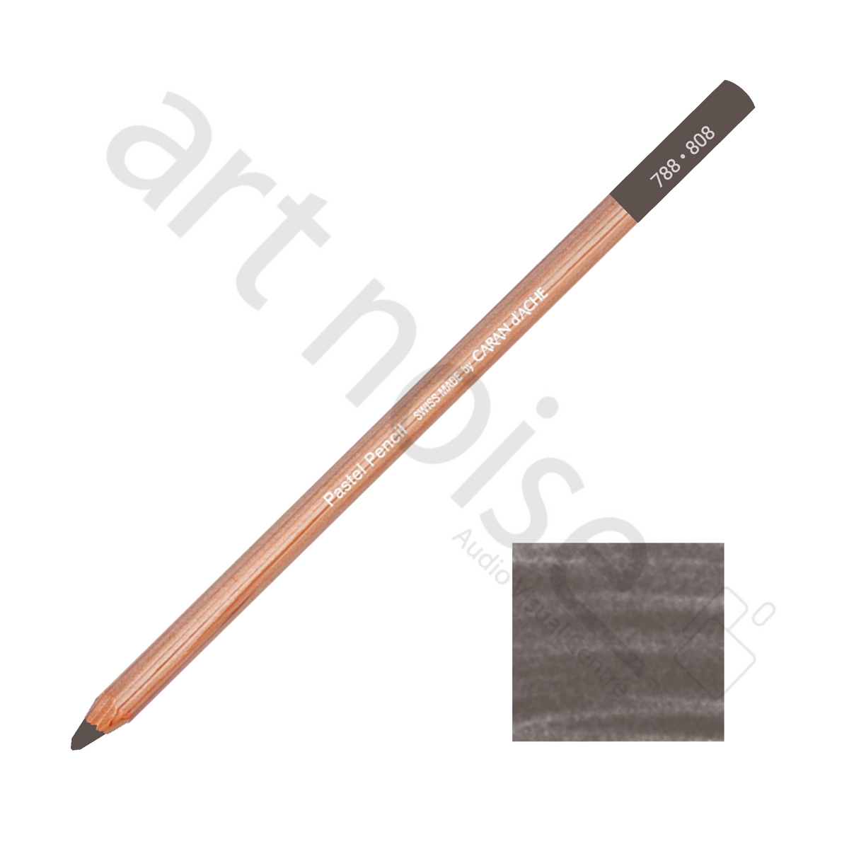 Caran d'Ache - Pastel Pencil - Black, White and Greys