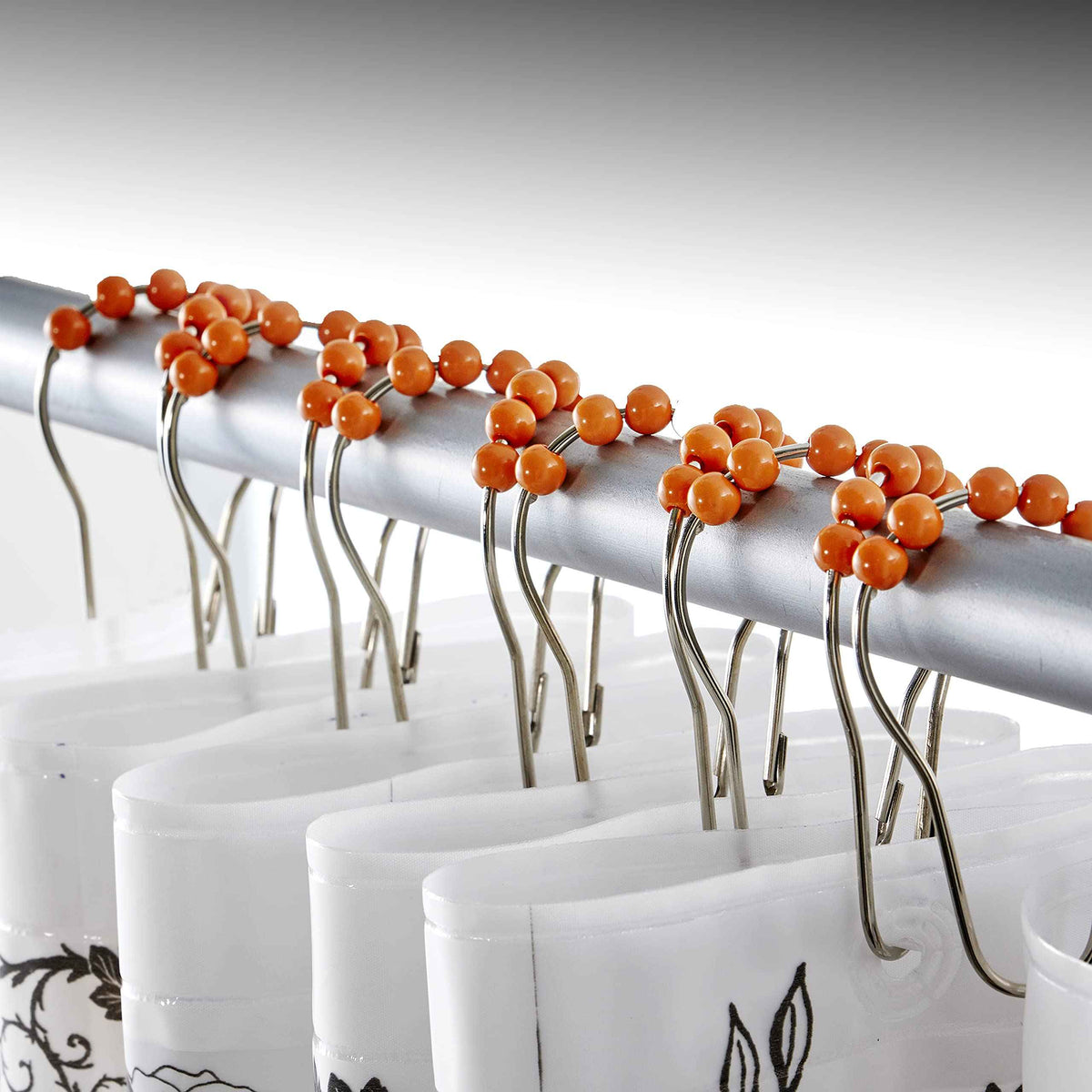 SKL Home Happy Halloween Shower Curtain & Hook Set, Multicolored 12 Piece
