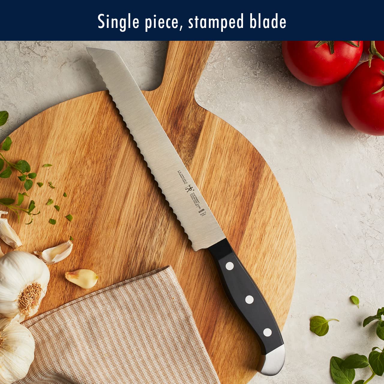 HENCKELS Premium Quality 15-Piece Knife Set with Block, Razor-Sharp, German Engineered Knife Informed by Over 100 Years of Masterful Knife Making, Lightweight and Strong, Dishwasher Safe 🍁 All In One Marketplace Canada