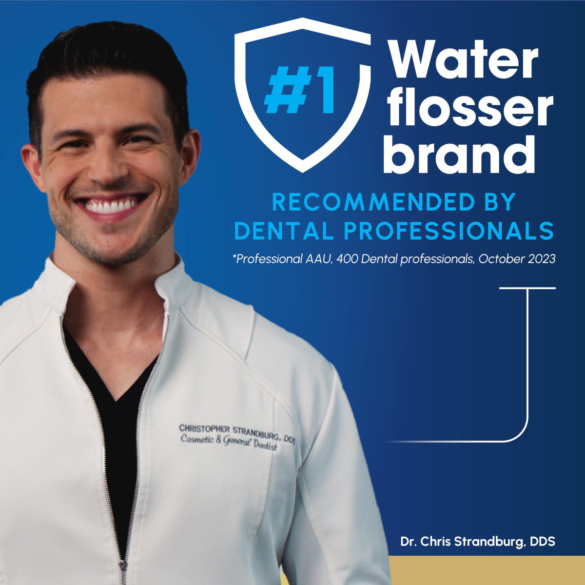 Waterpik Aquarius Water Flosser For Teeth Cleaning, Gums, Braces, Dental Care, Electric Power With 10 Settings, 7 Tips For Multiple Users & Needs, CDA Validated, White WP-660, Packaging May Vary 🍁 All In One Marketplace Canada