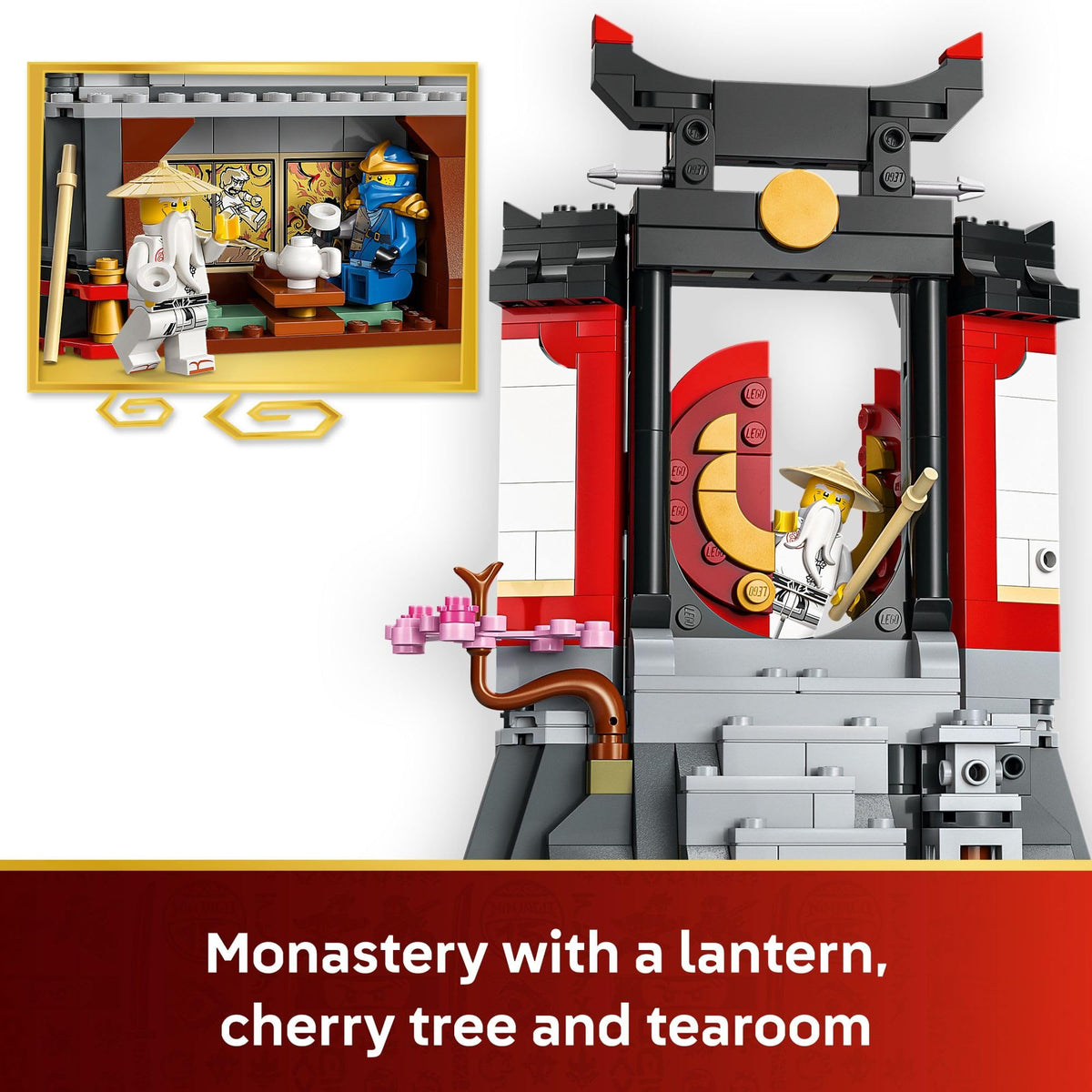 LEGO NINJAGO Ninja Character Display 15th Anniversary Building Toy for Kids, Ages 14+ - Ninja Playset W/Elemental Master of Lightning + 7 Minifigures - Gift Idea for Teen Boys & Girls - 71866 🍁 All In One Marketplace Canada