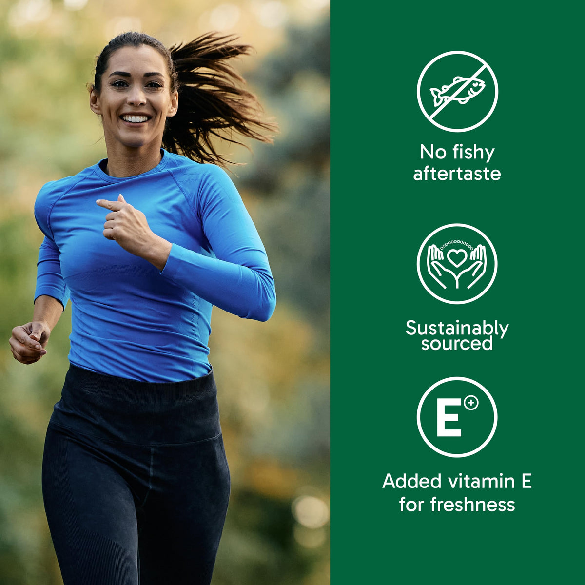 Organika Extra Strength Omega-3 Fish Oil 1414mg – High DHA (330mg) and EPA (660mg) Formula for Cognitive, Brain & Heart Health – No Fishy Aftertaste, Sustainably Sourced – 60 Softgels 🍁 All In One Marketplace Canada