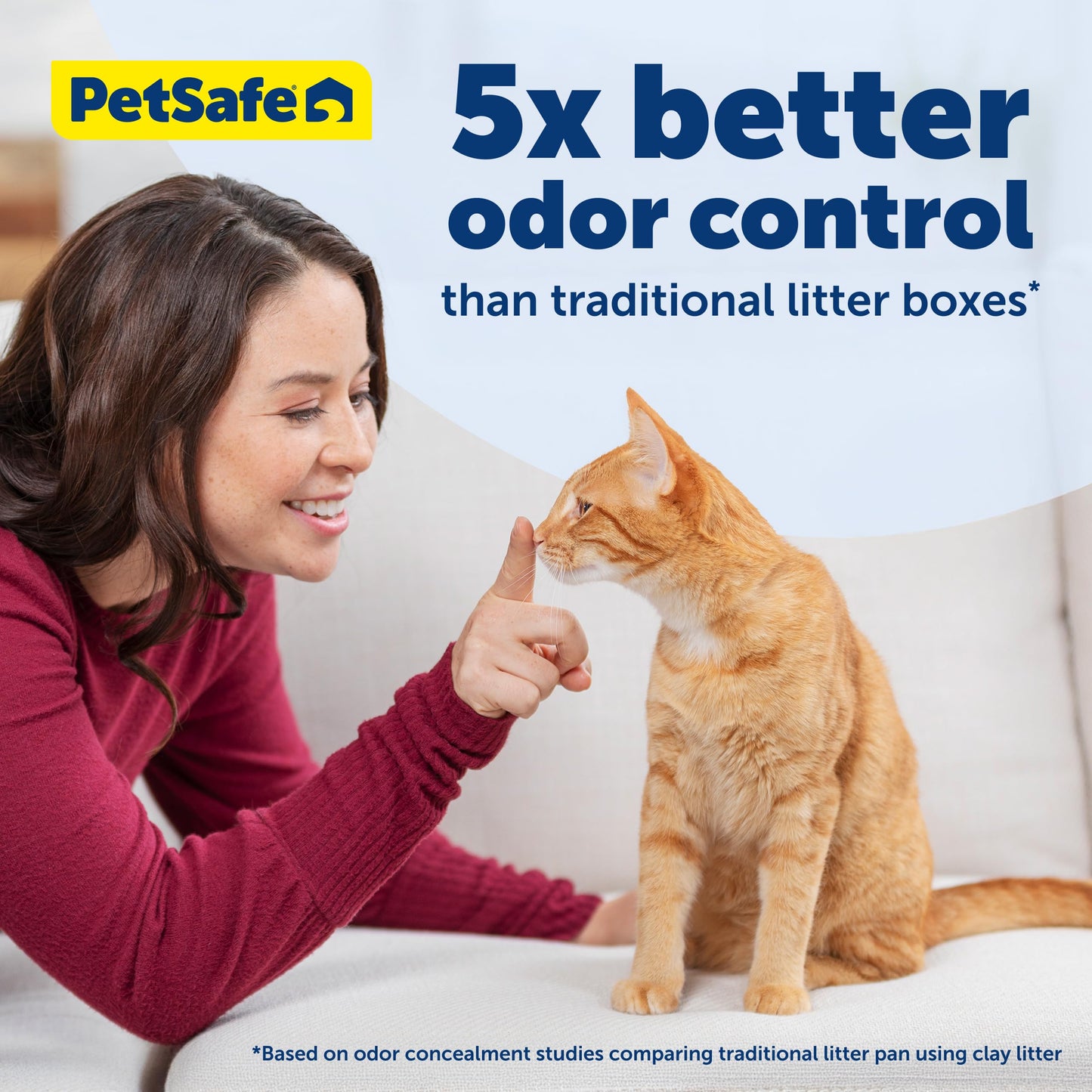 PetSafe ScoopFree Crystal Litter Tray Refills Lavender Crystals, 3-Pack Disposable Tray Includes Leak Protection & Low Tracking Litter Absorbs Odors on Contact,(PAC00-16689) 🍁 All In One Marketplace Canada