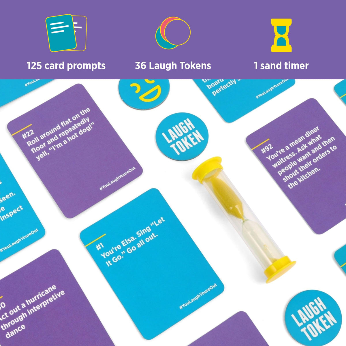 You Laugh You're Out - A Family Party Game for People Who Can't Keep A Straight Face 🍁 All In One Marketplace Canada