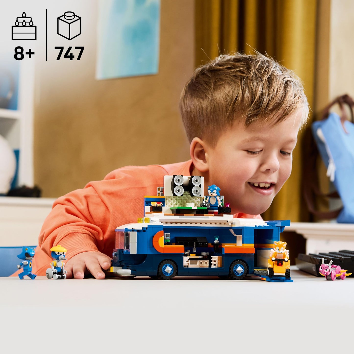 LEGO Sonic The Hedgehog Team Sonic Command Truck Building Toy - Pretend Play Vehicle W/5 Figures for Boys & Girls, Ages 8+ - Toy Building Blocks for Kids - Gift Idea for Birthdays - 77006 🍁 All In One Marketplace Canada