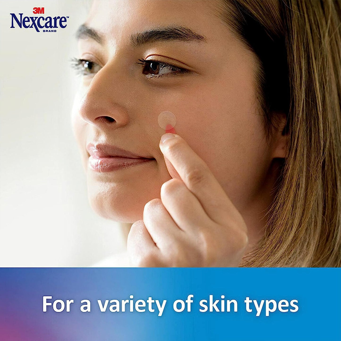 Nexcare Thin and Transparent Acne Patch, Skin Cover Absorbs Pus and Oil from Clogged Pores, Made with hydrocolloid, tab Allows for Easy Removal from Liner - 117 Pimple Patches 🍁 All In One Marketplace Canada