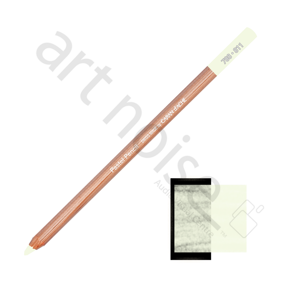 Caran d'Ache - Pastel Pencil - Black, White and Greys