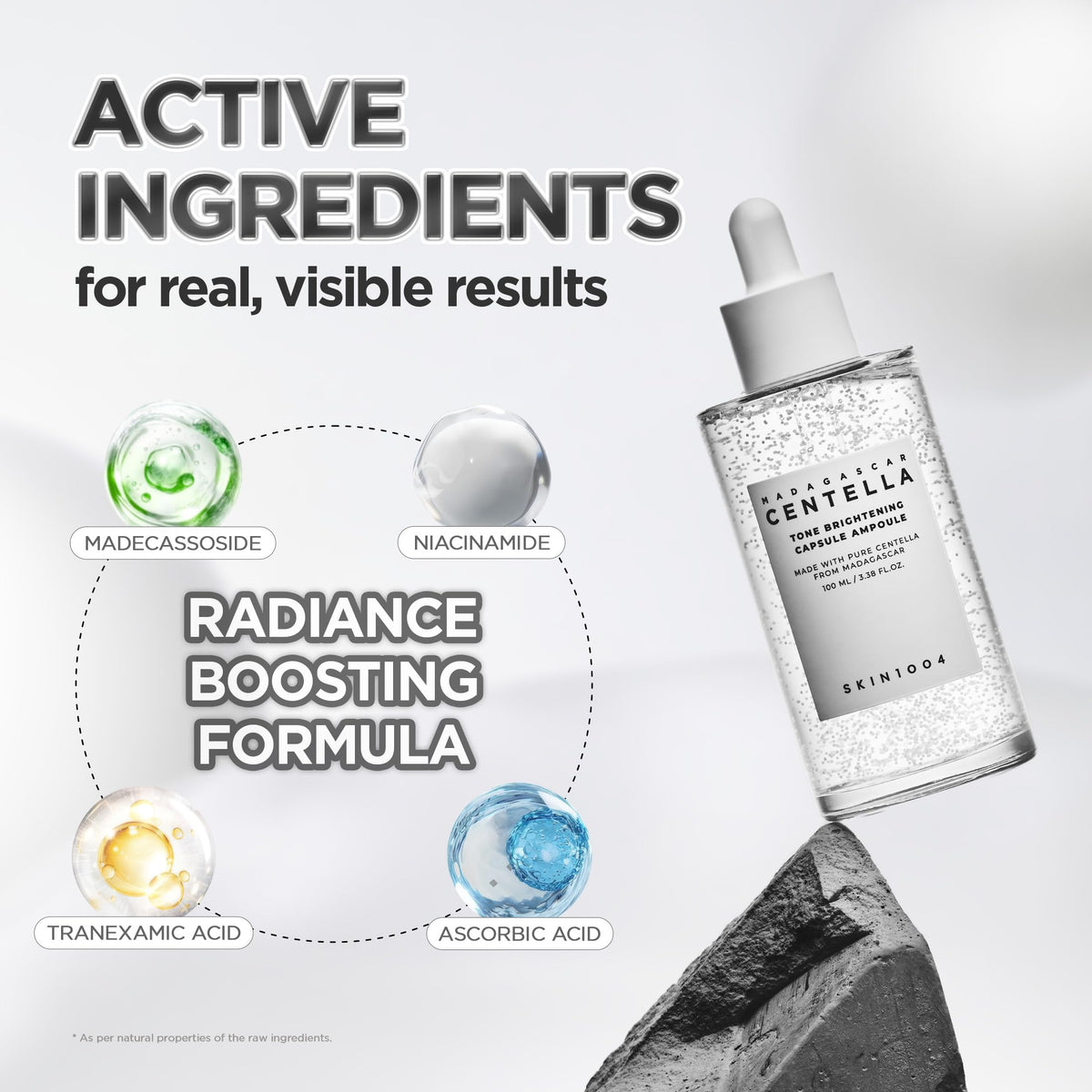 SKIN1004 Madagascar Centella Tone Brightening Capsule Ampoule 100ml, 3.38 fl.oz 🍁 All In One Marketplace Canada