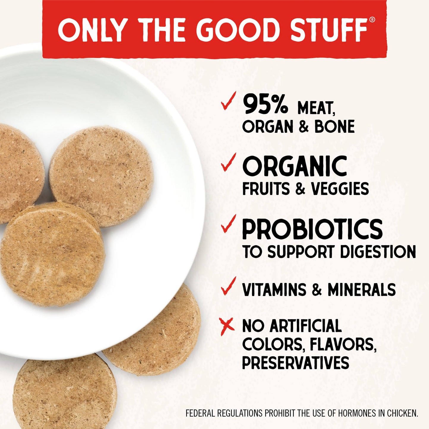 Stella & Chewy’s Freeze Dried Raw Dinner Patties – Grain Free Dog Food, Protein Rich Chewy’s Chicken Recipe – 708g Bag 🍁 All In One Marketplace Canada
