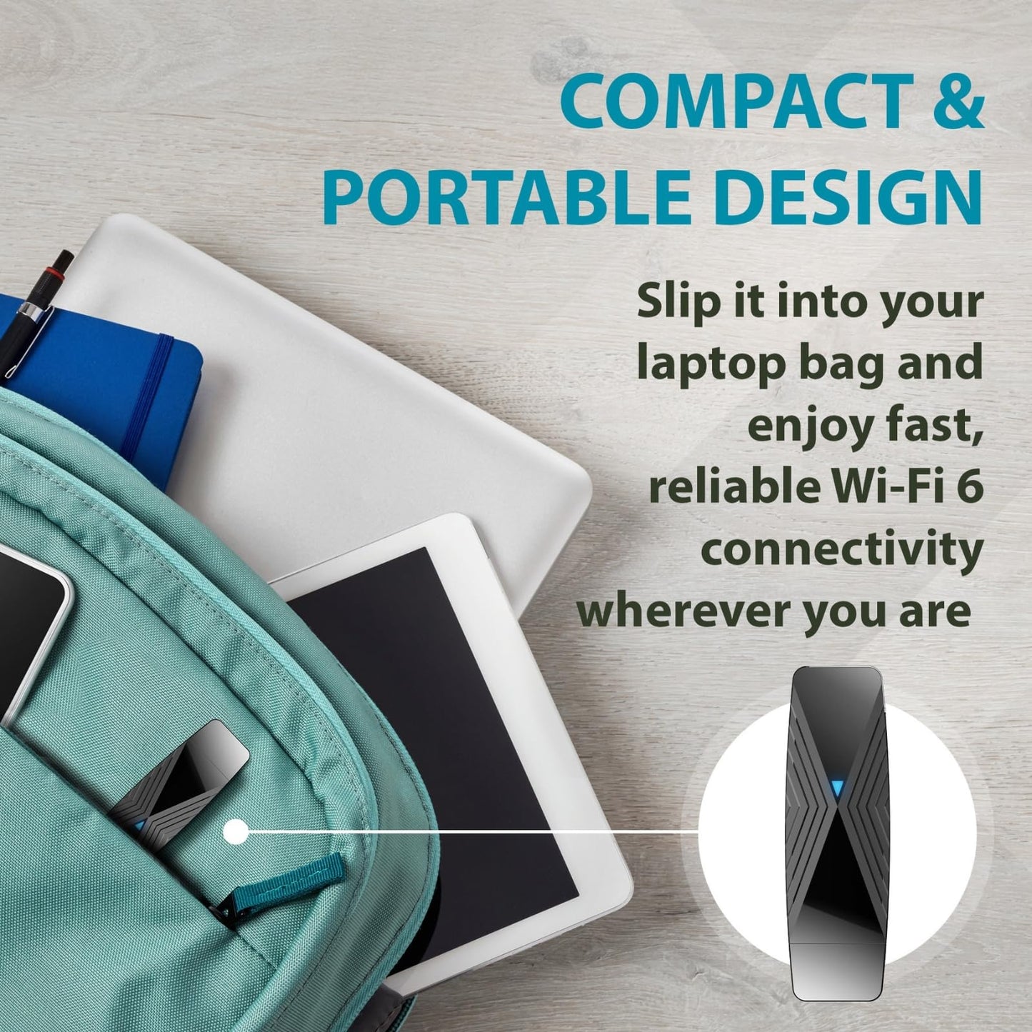 D-Link USB WiFi 6 Adapter AX1800 USB 3.0 Dual Band Long Range MU-MIMO Wireless Internet Network for Desktop PC Laptop Windows (DWA-X1850-B1-CA) 🍁 All In One Marketplace Canada