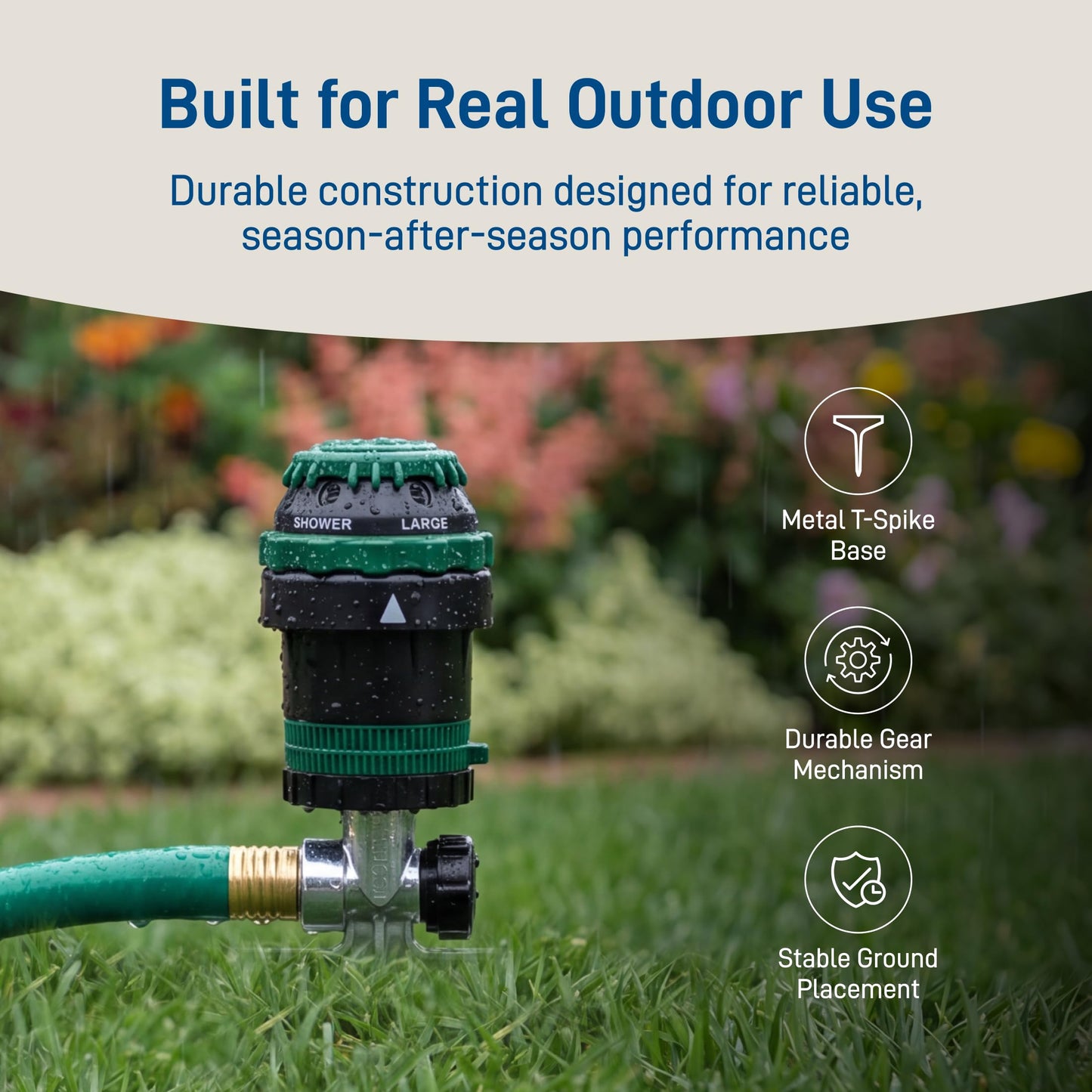Orbit H2O-6 Gear Drive Sprinkler, Spike B 58573 🍁 All In One Marketplace Canada