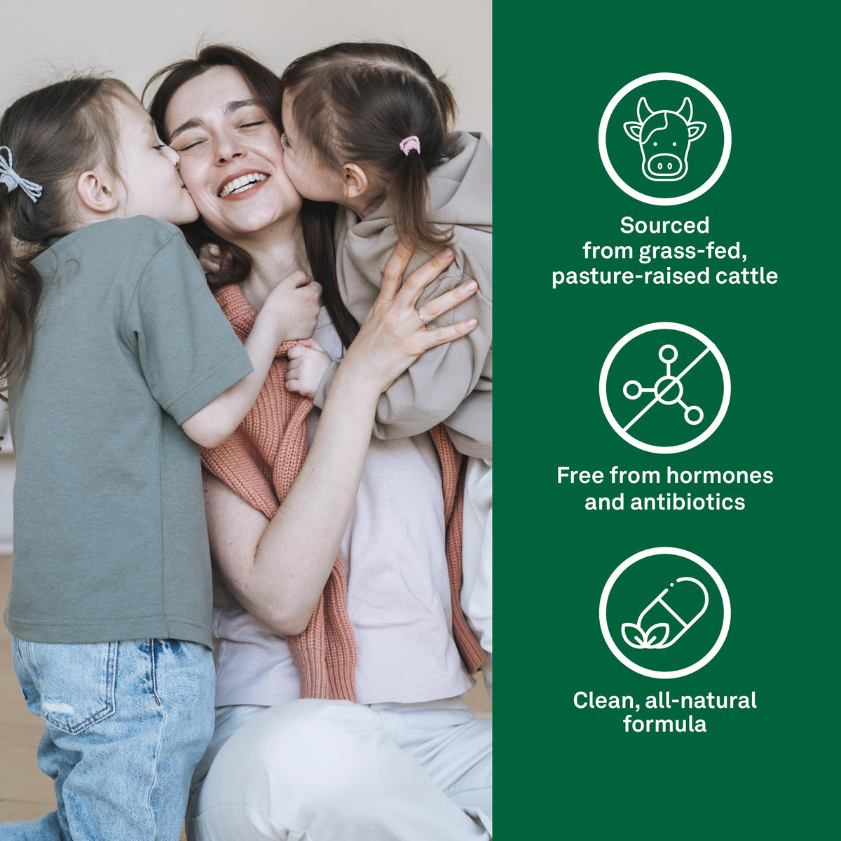 Organika Canadian-Made Colostrum (Bovine)- Immune Support, Grass-Fed- 180caps 🍁 All In One Marketplace Canada