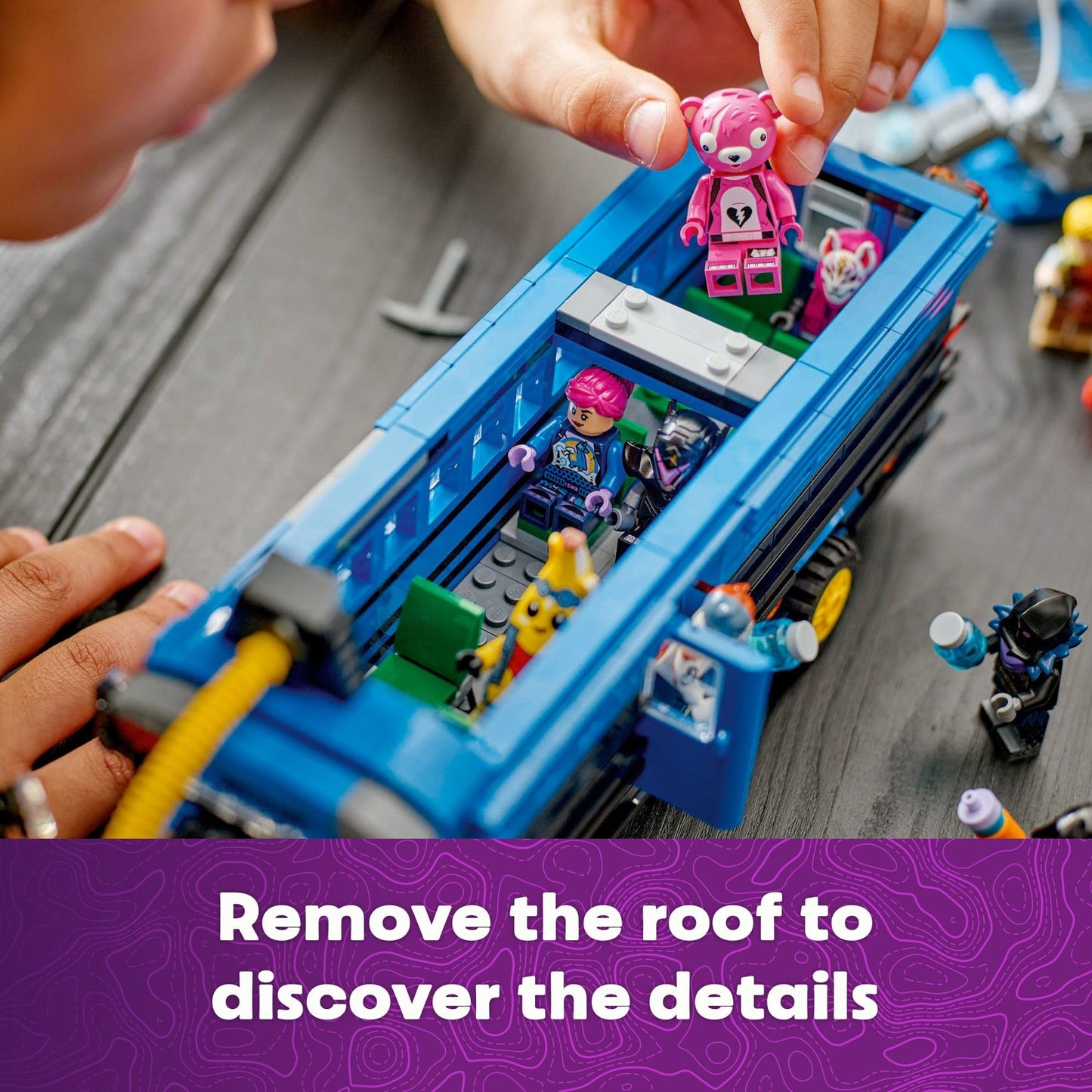 LEGO Fortnite Battle Bus Building Toy - Collectible Fortnite Toy for Kids, Boys & Girls, Ages 10+ - Pretend Play Set with 9 Minifigures from Video Game - Gift for Birthdays - 77073 🍁 All In One Marketplace Canada