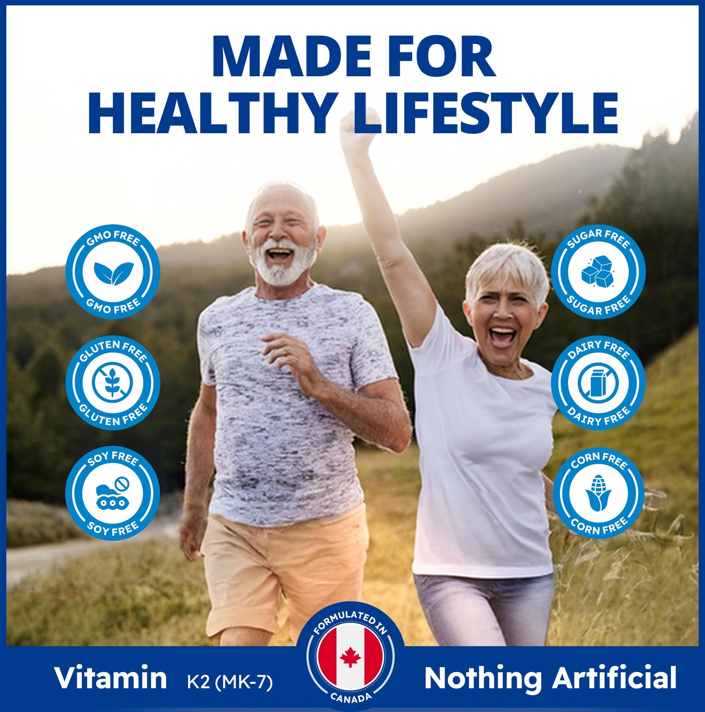 CanPrev K2 120mcg with Organic Coconut Oil, 120 Softgels 120-Day Supply, Pure MK-7 for Enhanced Absorption, Support for Stronger Bones and Healthy Teeth 🍁 All In One Marketplace Canada