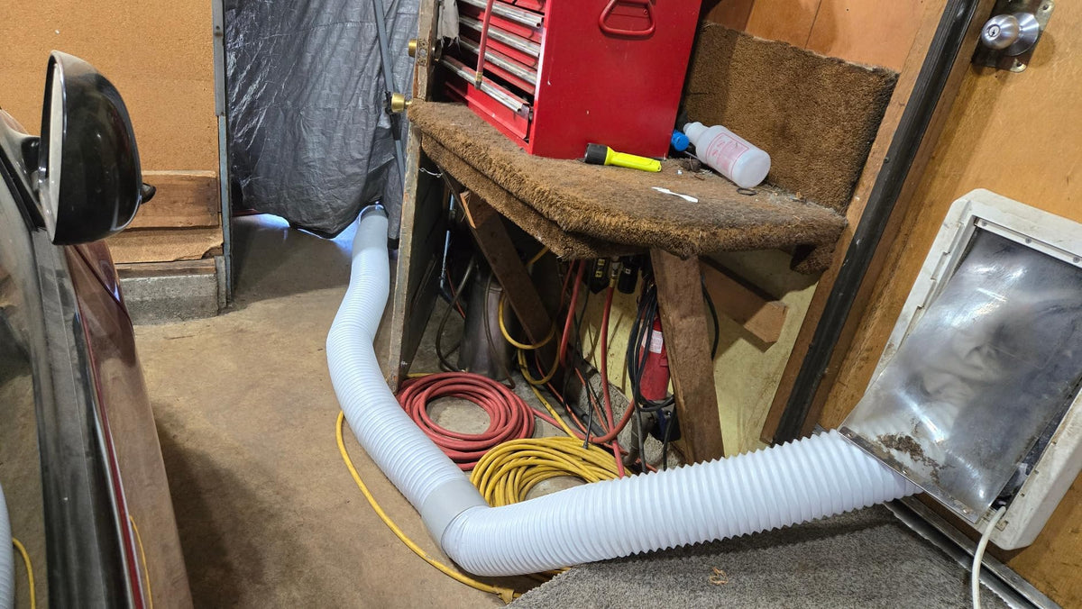 FUBININA 80" Portable Air Conditioner Hose, AC Hose with 5.9" Diameter, Anti-Clockwise Thread AC Exhaust Hose for Portable AC Vent Replacement Tube Compatible with LG Air Conditioner Part 🍁 All In One Marketplace Canada