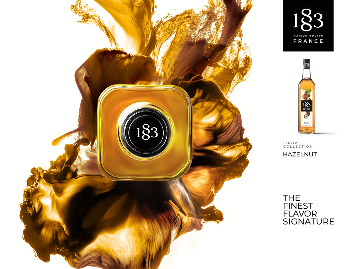 Maison Routin 1883 Roasted Hazelnut Syrup, Pet Bottle 1000 Milliliter 🍁 All In One Marketplace Canada