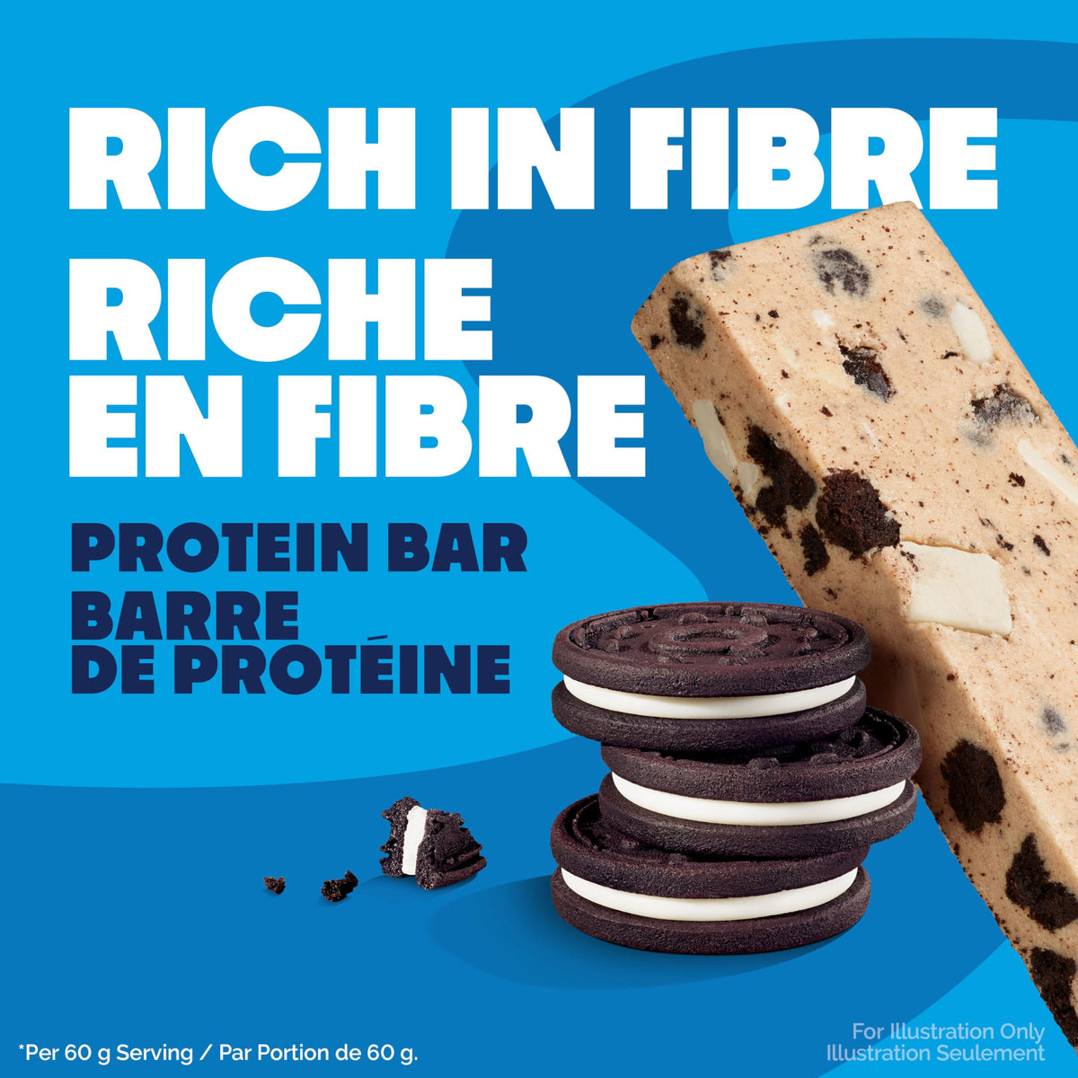 Quest Nutrition Cookies & Cream Flavour Protein Bar, High Protein, High Fibre, Low Sugar, Keto Friendly, 21g Protein, 1g Sugar, 12ct 🍁 All In One Marketplace Canada