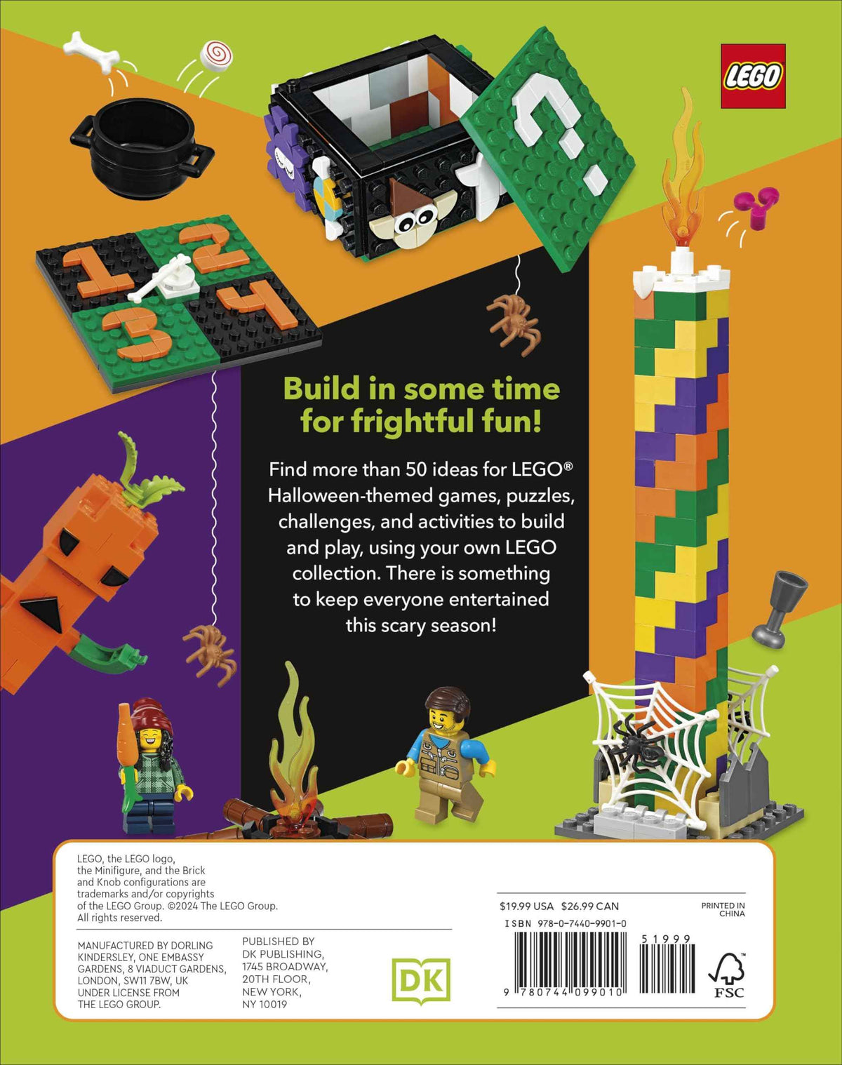 The LEGO Halloween Games Book: Ideas for 50 Games, Challenges, Puzzles, and Activities