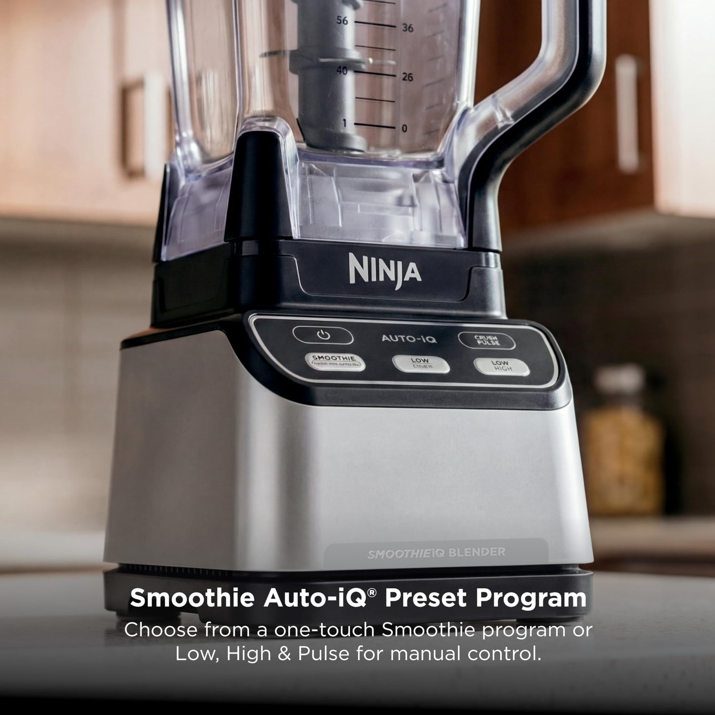 Ninja Professional Blender 2.0, 1400W, 72 oz Pitcher, Auto-iQ Smoothie Program, Total Crushing Blades for Ice & Frozen Drinks, BPA-Free, Dishwasher Safe, CCO750BSL (Canadian Version) 🍁 All In One Marketplace Canada