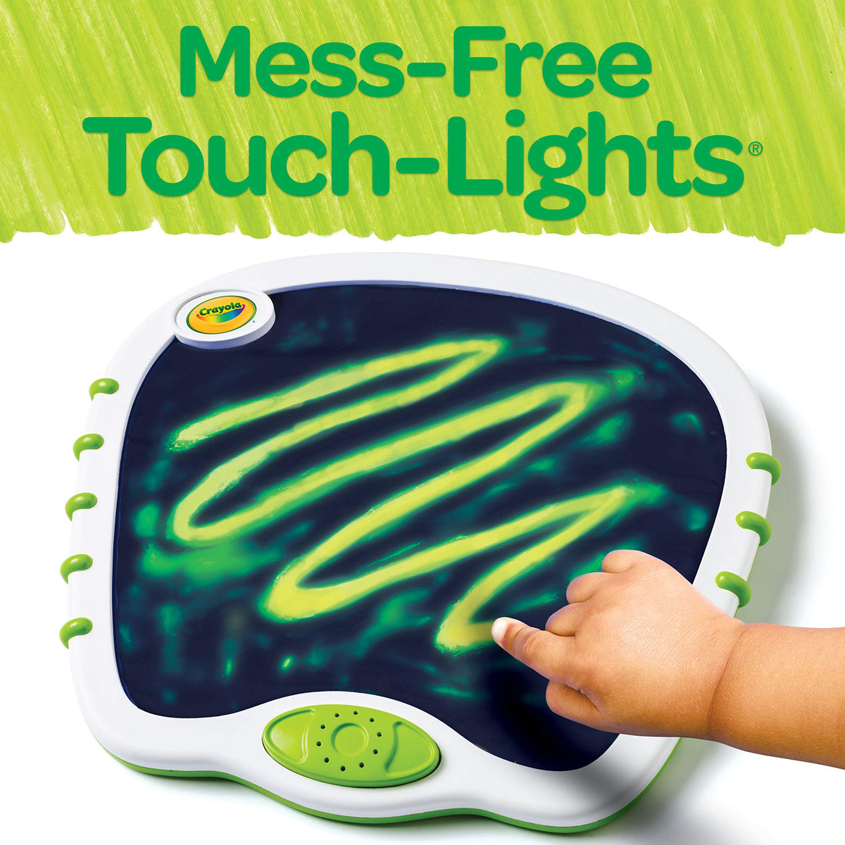 Crayola Toddler Touch Lights, Musical Sensory Toys for Toddlers, Learning Gifts, Light Up Drawing Pad, Mess Free Painting, Travel Activity, 2+ 🍁 All In One Marketplace Canada