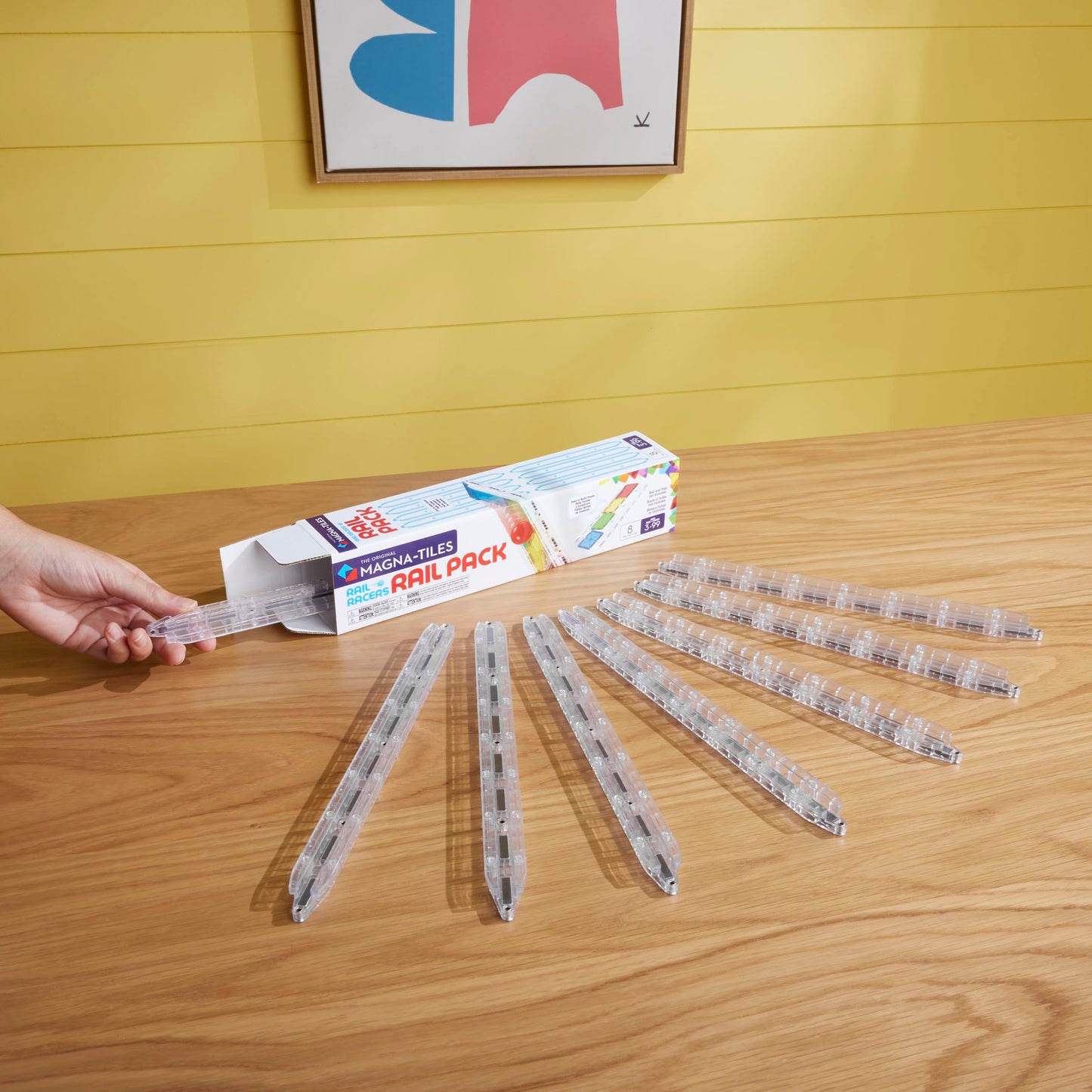 MAGNA-TILES Rail Racers Rail Pack Magnetic Construction Set, The Original Magnetic Building Brand 🍁 All In One Marketplace Canada