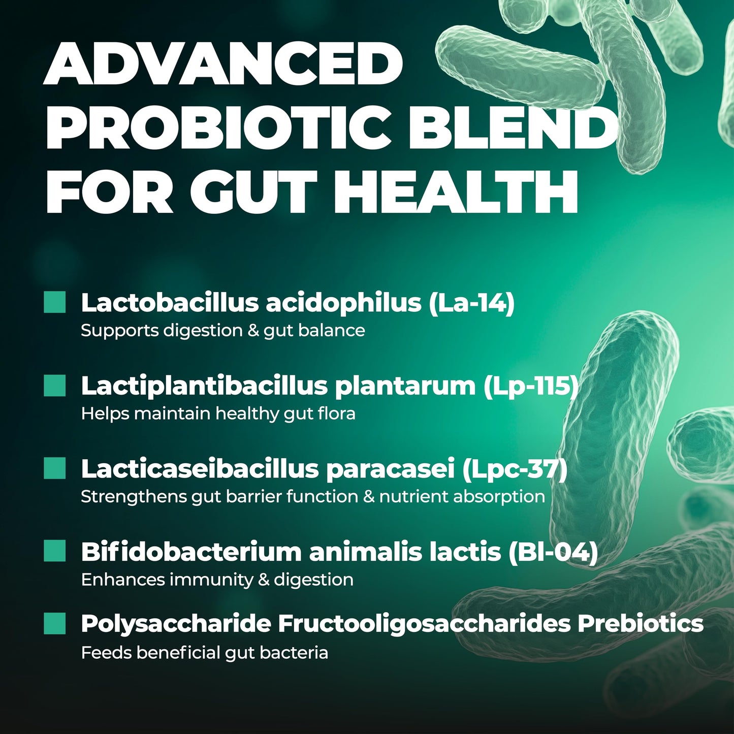 Probiotics Women & Men - 60 Billion CFU Probiotic + Prebiotics | Delayed Release Capsules Survive Stomach Acid for Max Potency | Digestive & Immune Support | Bloating & Gas Relief | Shelf Stable Lactobacillus Strains | Canadian Made, 3rd Party Tested