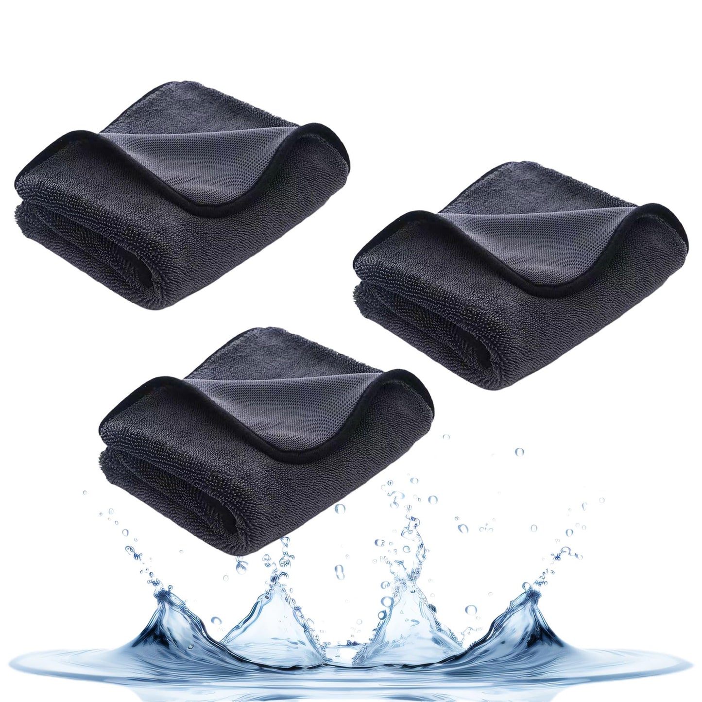Shiny Wipes Towel for Shower, Shiny Wipes Cloth, Shower Cleaning Cloths for Car Detailing, Kitchen, Window Cleaning Cloth (3, 40 * 40cm) 🍁 All In One Marketplace Canada