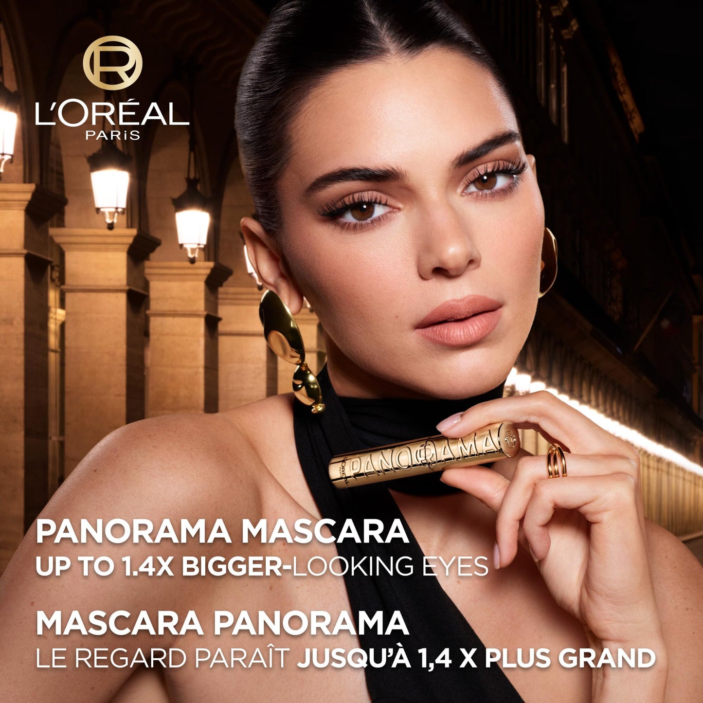 L’Oréal Paris Voluminous Panorama Mascara, Volumizing and Lengthening Mascara, Washable Longwear and Smudge Resistant Make Up, Blackest Black, 0.33 Fl Oz 🍁 All In One Marketplace Canada