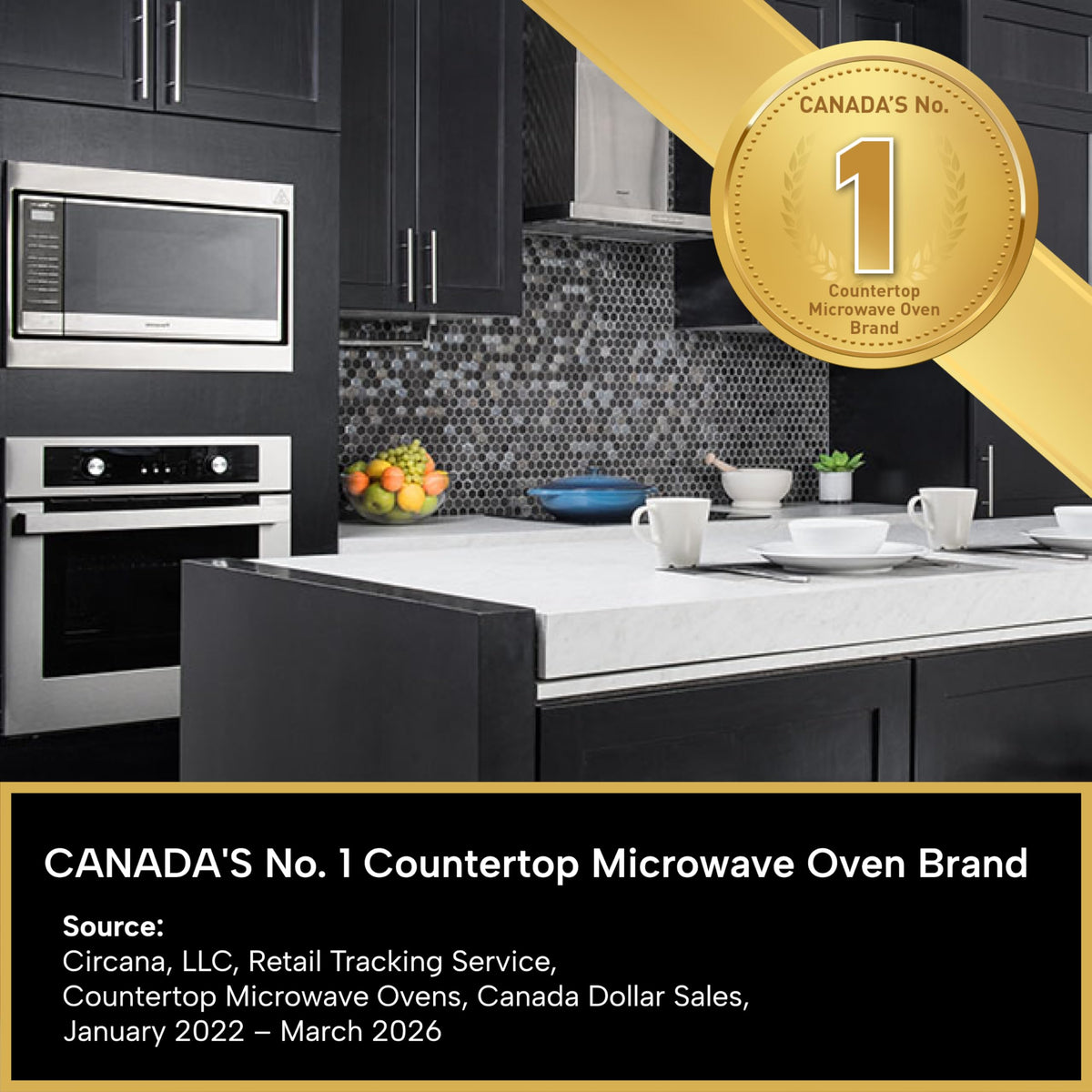 Panasonic NNSB42QSC Compact 900 W High Power Microwave Oven, 7 Auto Cook Menus, 0.9 cft. Interior Capacity, Child Lock, Stainless Steel, Black 🍁 All In One Marketplace Canada