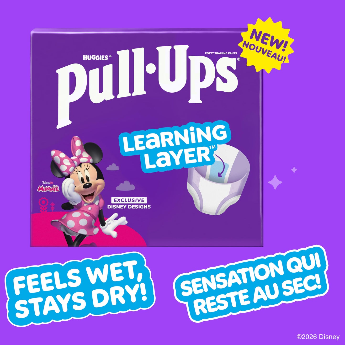 Pull-Ups Girls' Potty Training Pants, 4T-5T (38-50 lbs), 99 Count 🍁 All In One Marketplace Canada