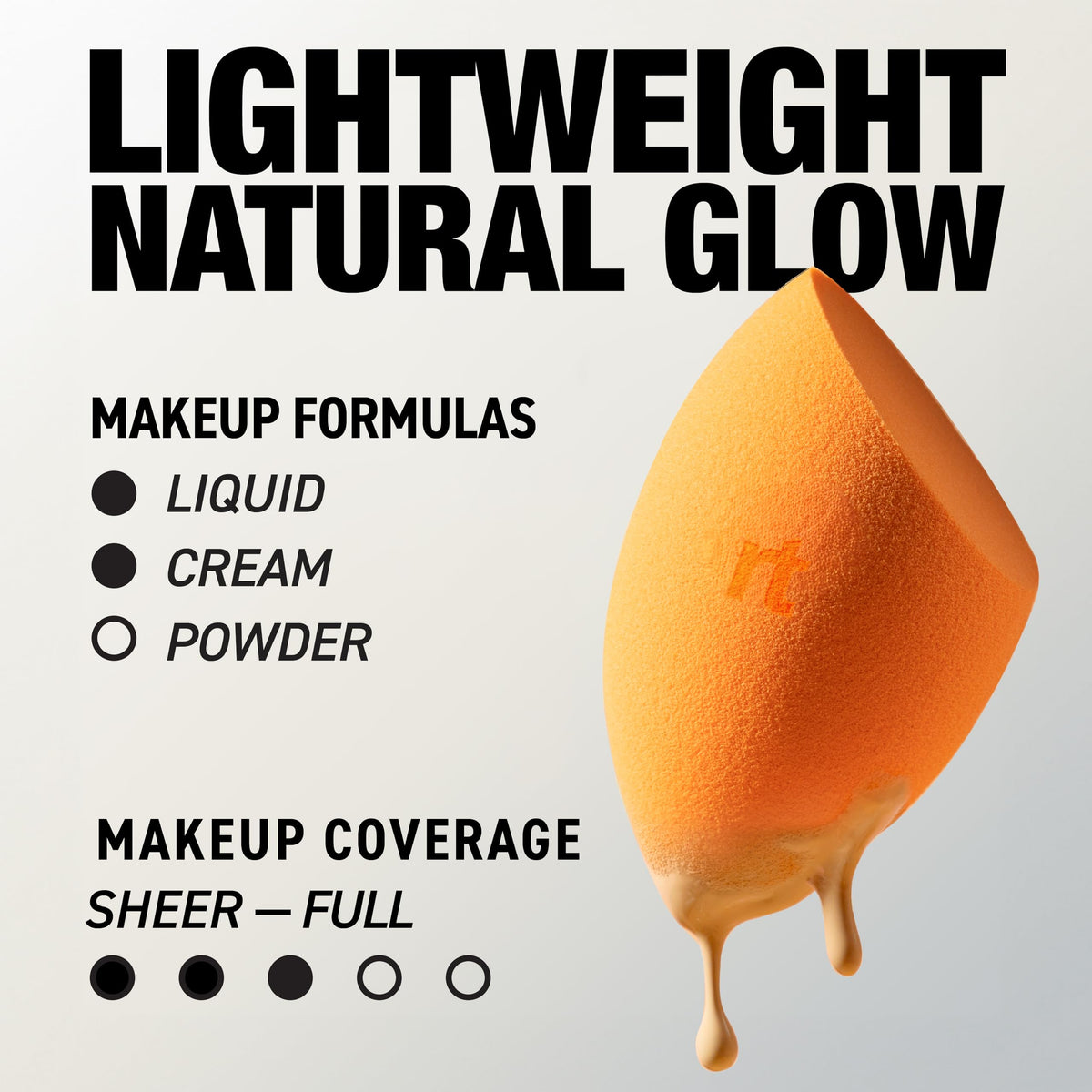 Real Techniques Miracle Complexion Sponge, Makeup Blender for Liquid and Cream Foundation, Full Coverage, Streak-Free Professional Makeup Tool, Cruelty Free, Vegan, Latex Free, 4 Count 🍁 All In One Marketplace Canada