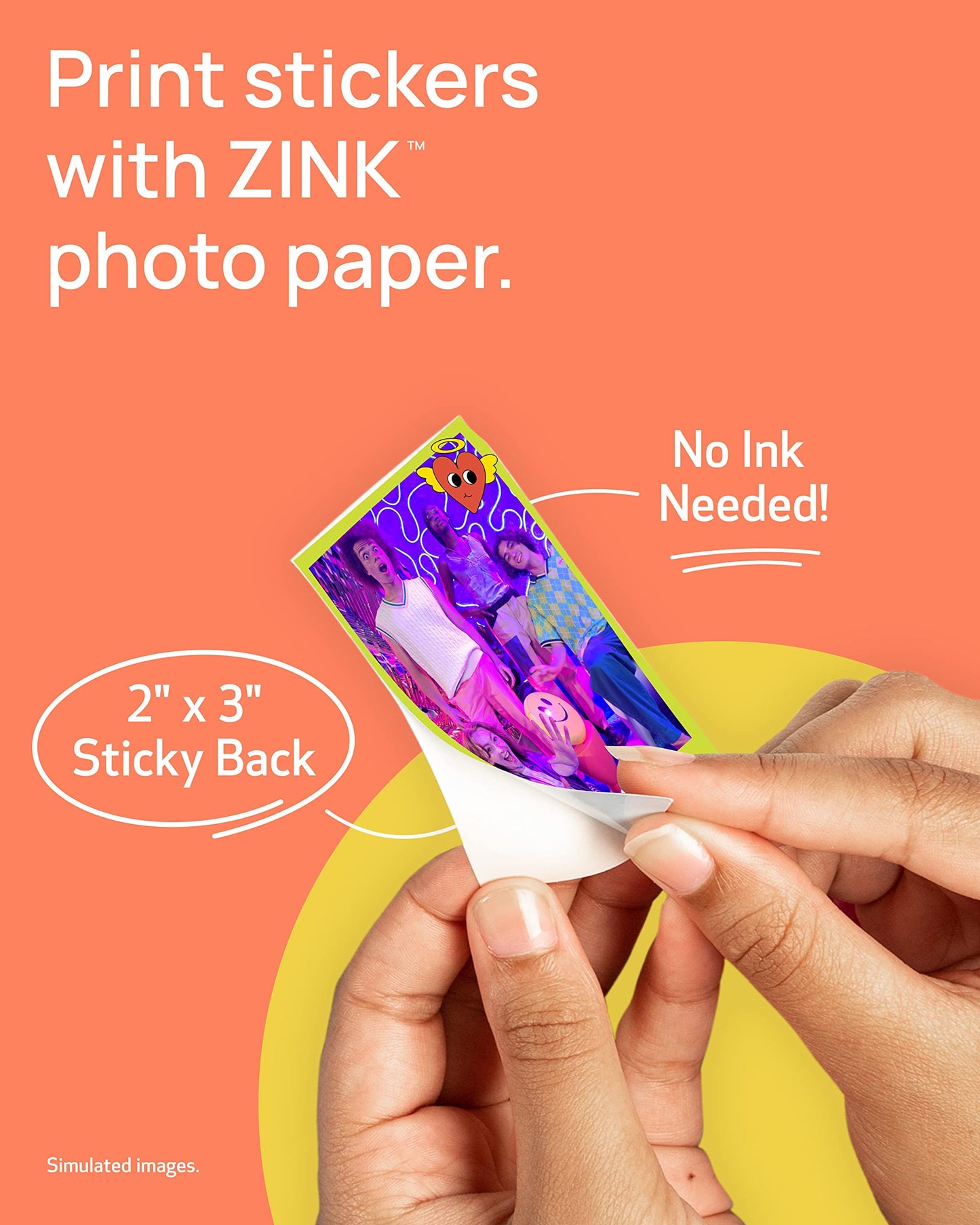 Canon Ivy 2 Mini Photo Printer (Pure White), Bluetooth Portable Smartphone Printer for iOS & Android, Bundle with 110 Zink Sticky-Back Photo Prints, LED Light Bar, Protective Case & USB Cable 🍁 All In One Marketplace Canada