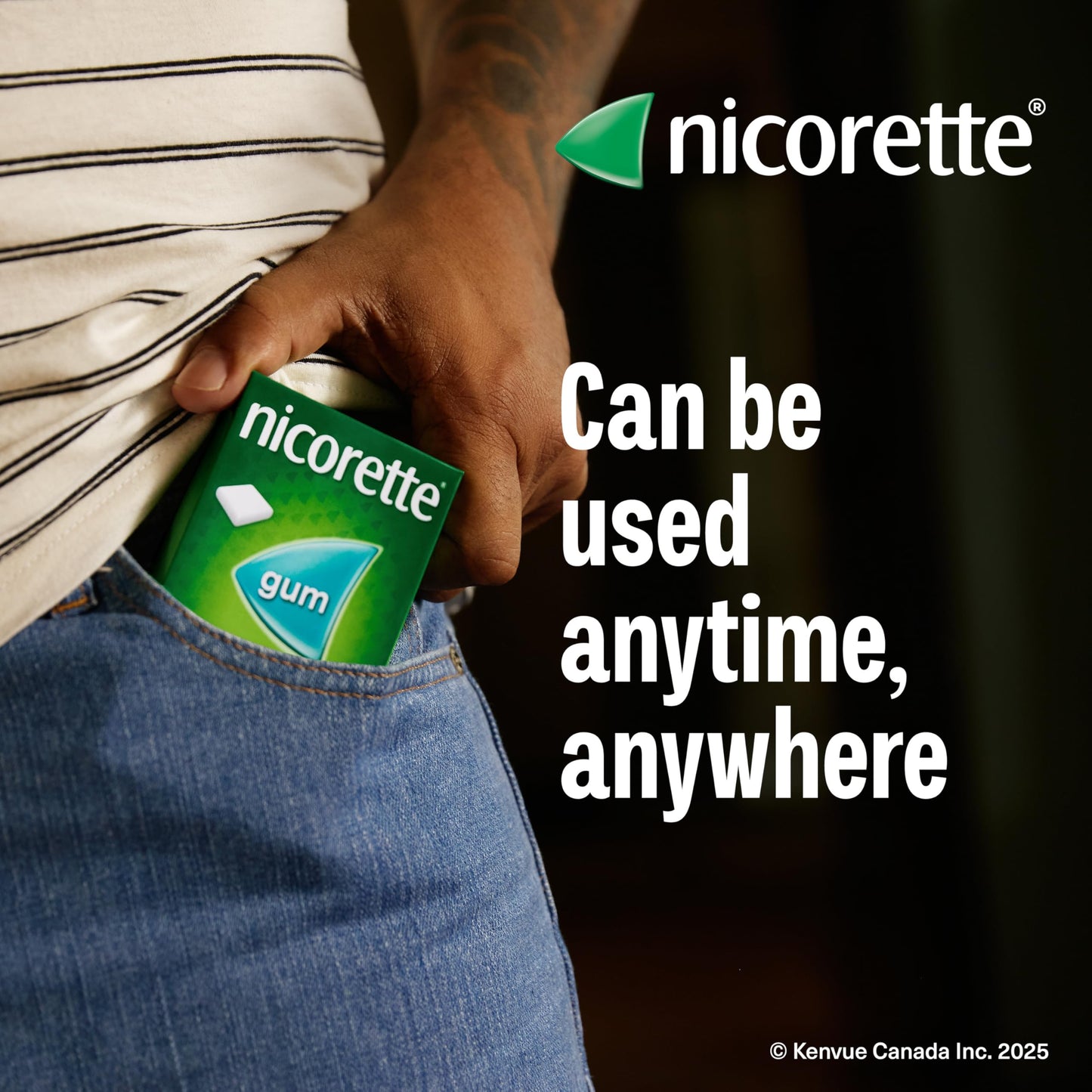 Nicorette Nicotine Gum, Quit Smoking and Smoking Cessation Aid, Ultra Fresh Mint, 2mg, 210 pieces 🍁 All In One Marketplace Canada
