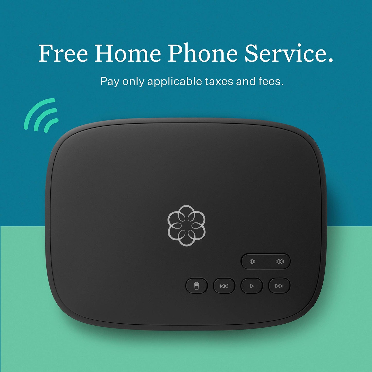 Ooma Telo Air 2 VoIP Free Home Phone Service with Wireless and Bluetooth connectivity. Affordable Internet-Based landline Replacement. Unlimited Nationwide Calling. Low International Rates, Black 🍁 All In One Marketplace Canada