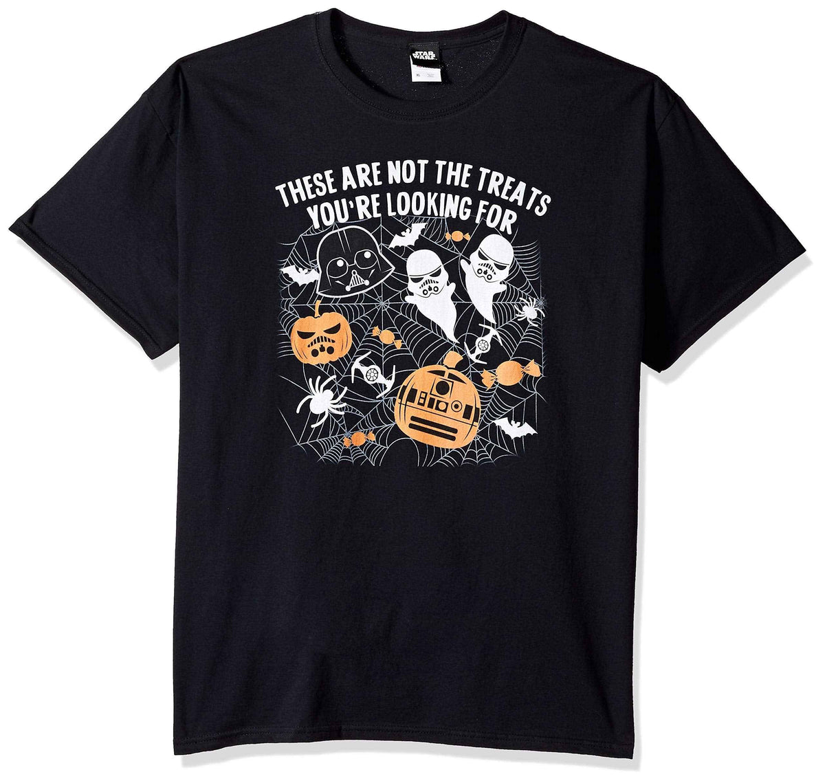 STAR WARS Licensed Halloween Not The Treats Men's Tee, Black, 3X-Large
