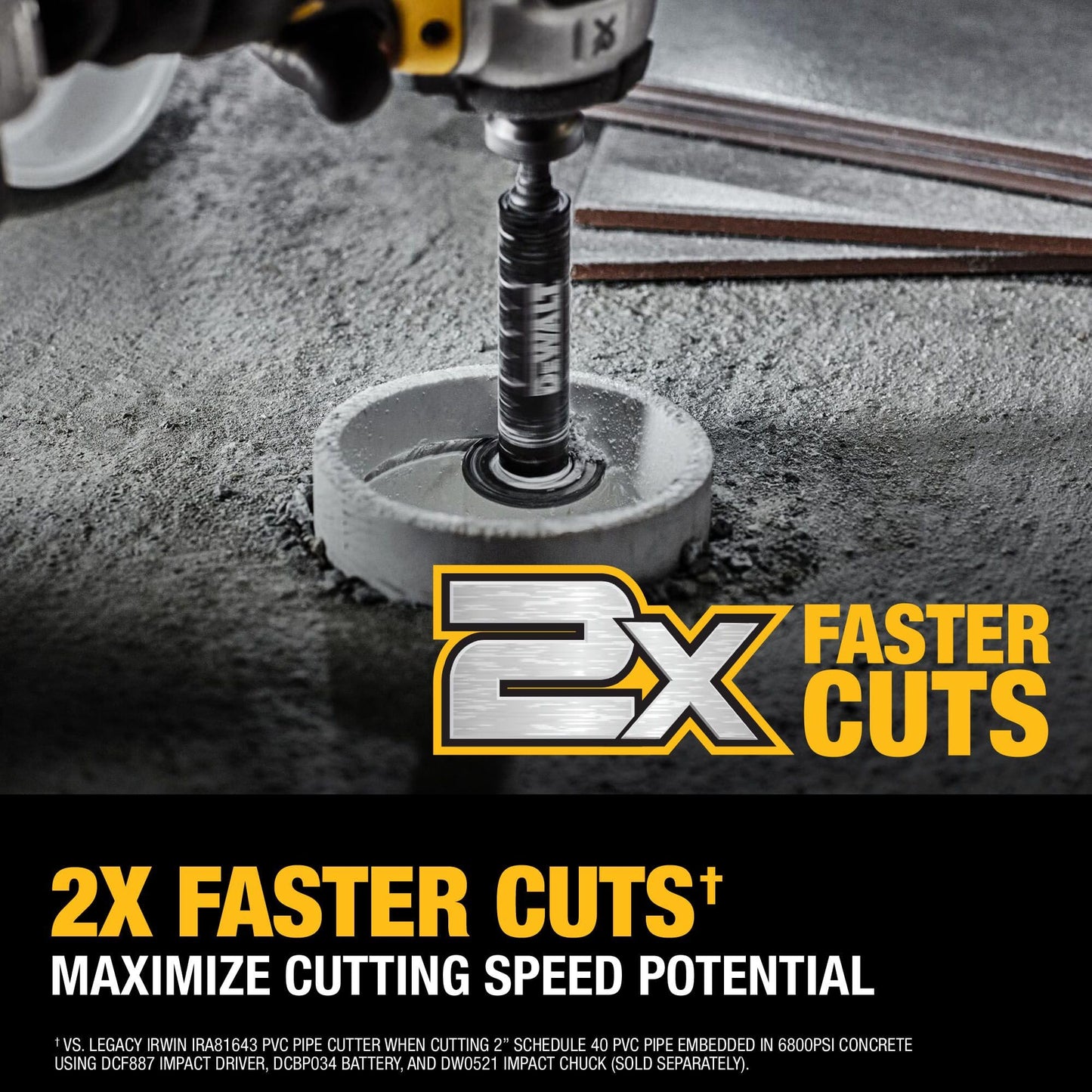 DEWALT Impact Connect Pipe Cutter, PVC Cutter, Diamond Grit Cutting Wheel (DWAIPCIR) 🍁 All In One Marketplace Canada
