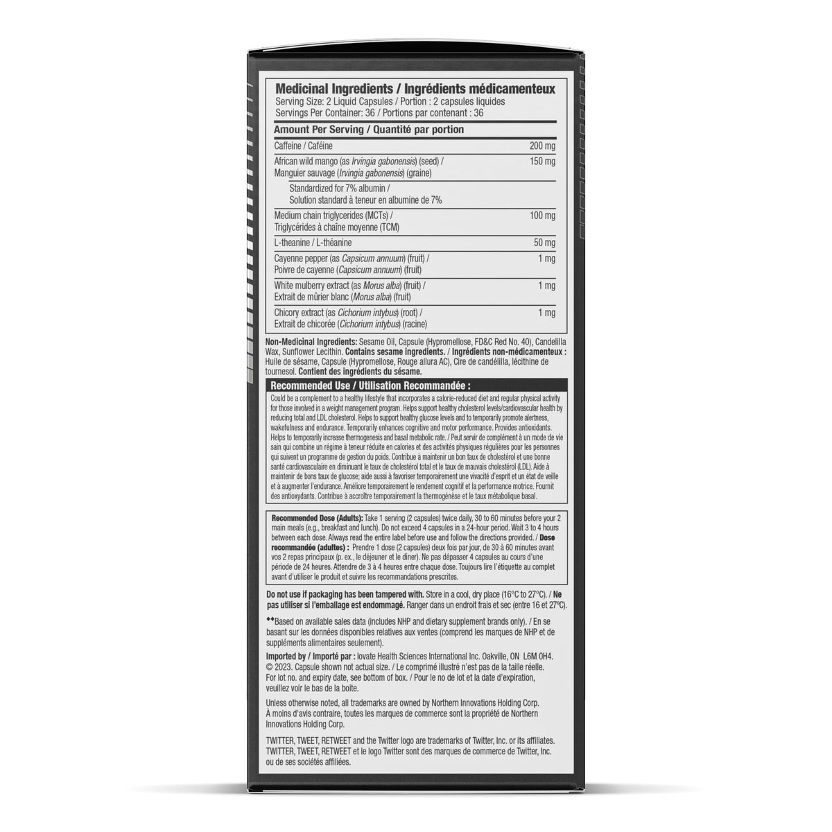 Hydroxycut Weight Loss Pills for Women & Men, Hydroxycut Black - 72 Pills 🍁 All In One Marketplace Canada