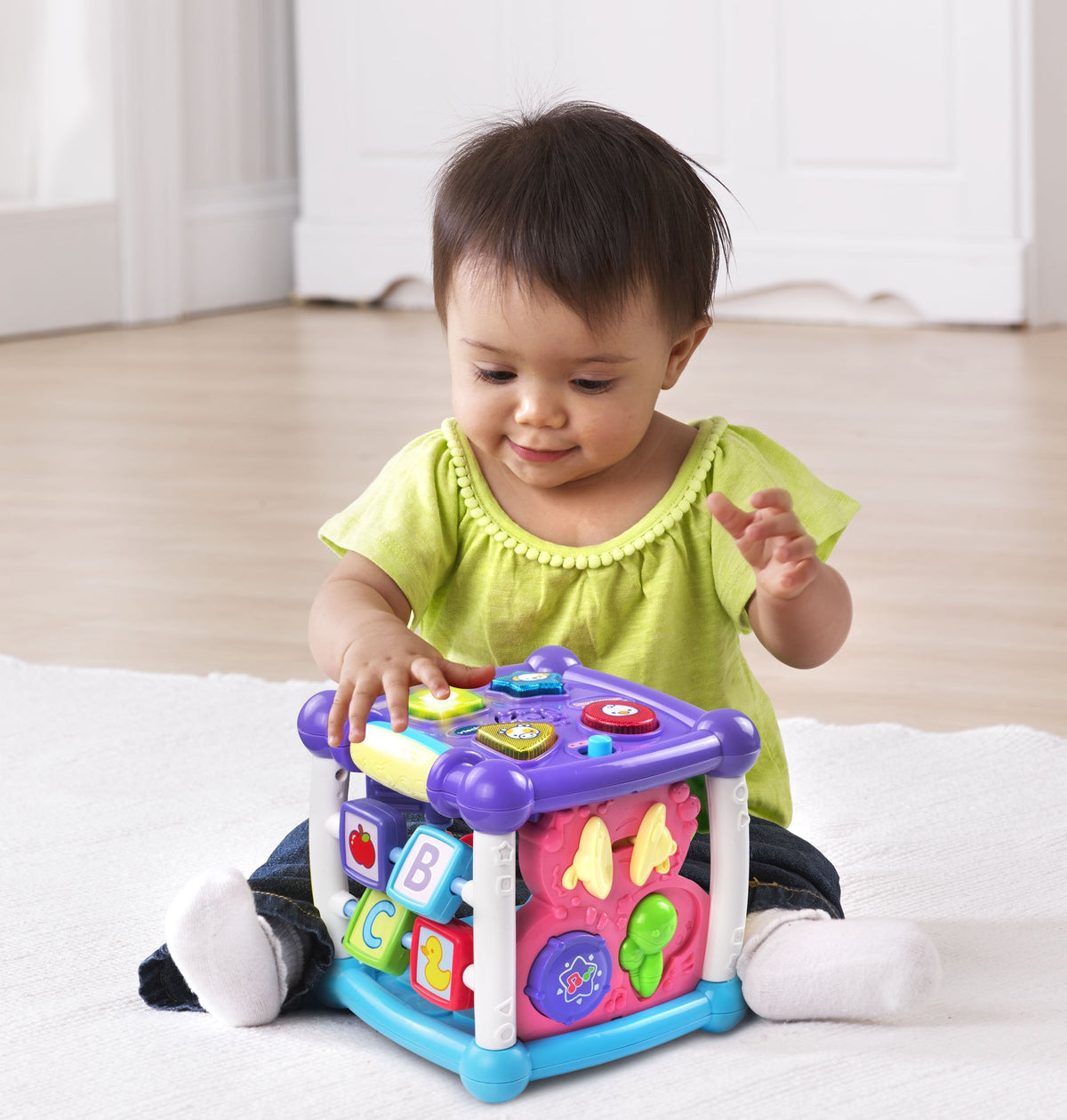 VTech Busy Learners Activity Cube, Purple 🍁 All In One Marketplace Canada