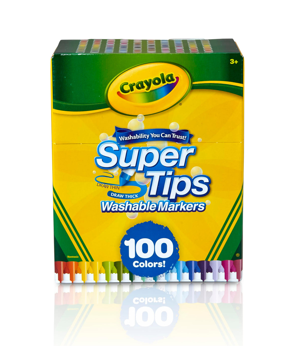 Crayola Super Tips Washable Markers, 100 Count, Bulk, Great for Kids 🍁 All In One Marketplace Canada