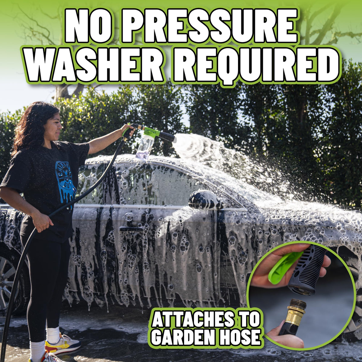 Chemical Guys TORQ Foam Blaster 6 Wash Gun (Car, Home & Boat Wash Foam Cannon that Connects to Any Garden Hose) 🍁 All In One Marketplace Canada