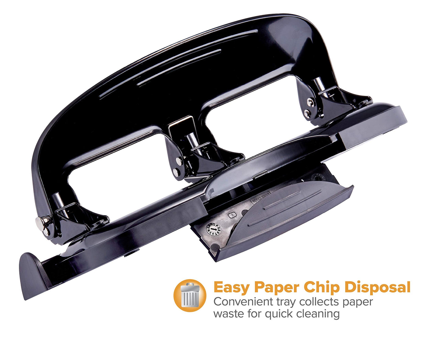 Bostitch Office EZ Squeeze 20 Sheet Standard 3 Hole Punch, Metal Construction, Silver/Black (HP20) 🍁 All In One Marketplace Canada