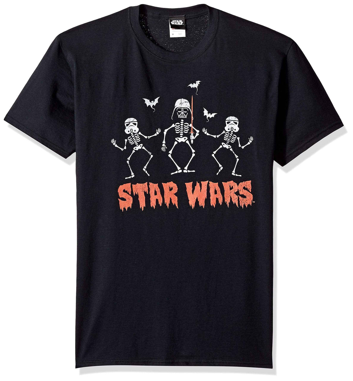 STAR WARS Licensed Halloween Creep Wars Men's Tee, Black, Large