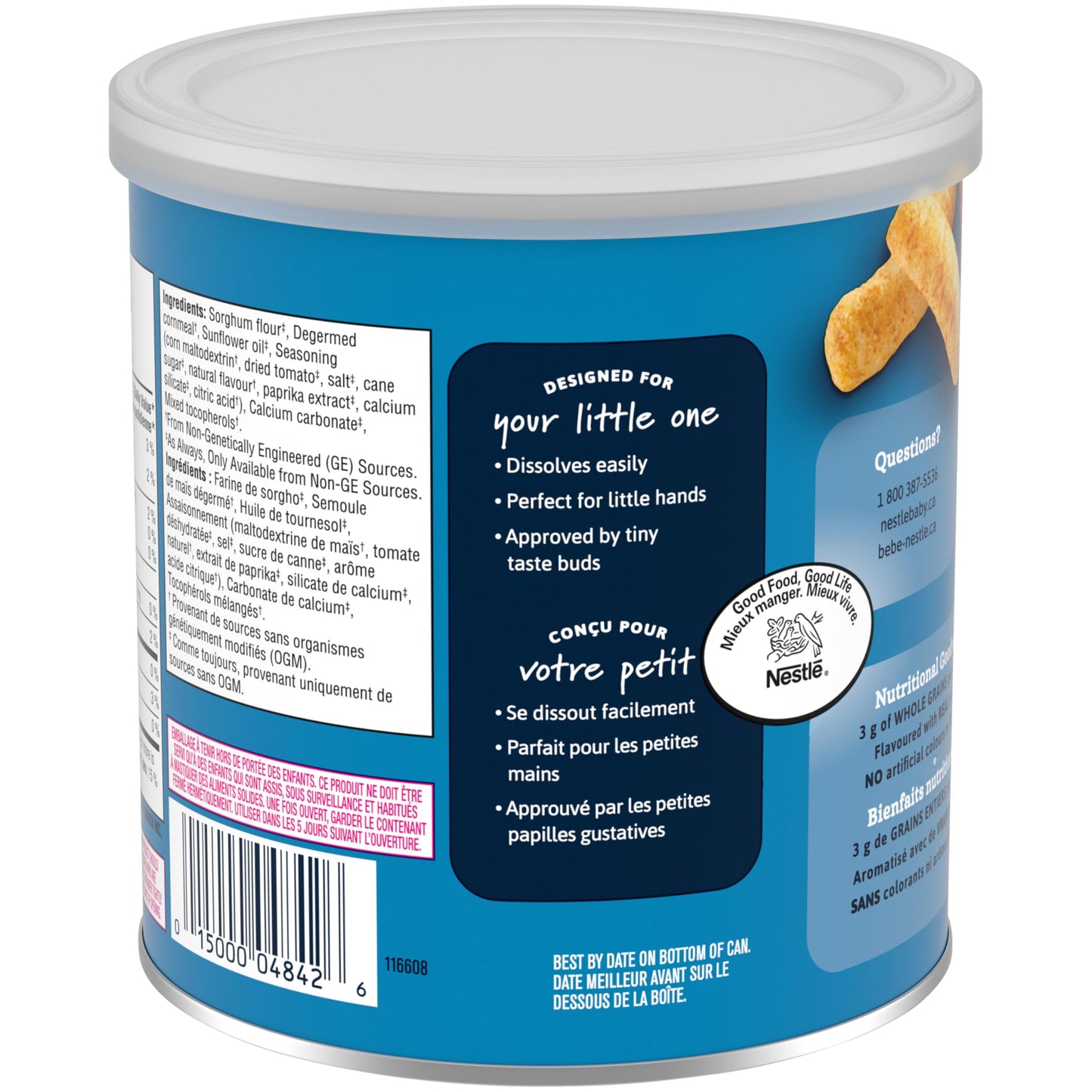 GERBER Zesty Tomato, Toddler Snacks, Case of 6, 252 g 🍁 All In One Marketplace Canada