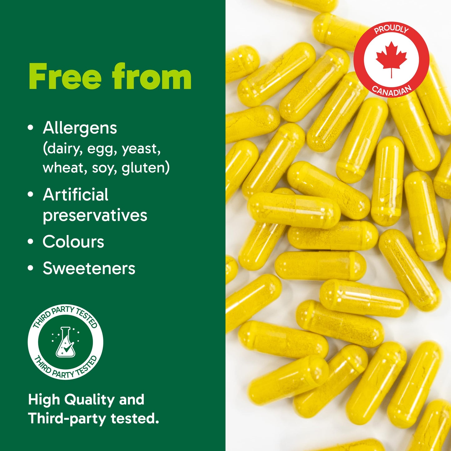 Organika Berberine - High Potency 1000mg per Day, Cholesterol and Glucose Metabolism Support, Helps Maintain Cardiovascular Health - 60vcaps 🍁 All In One Marketplace Canada