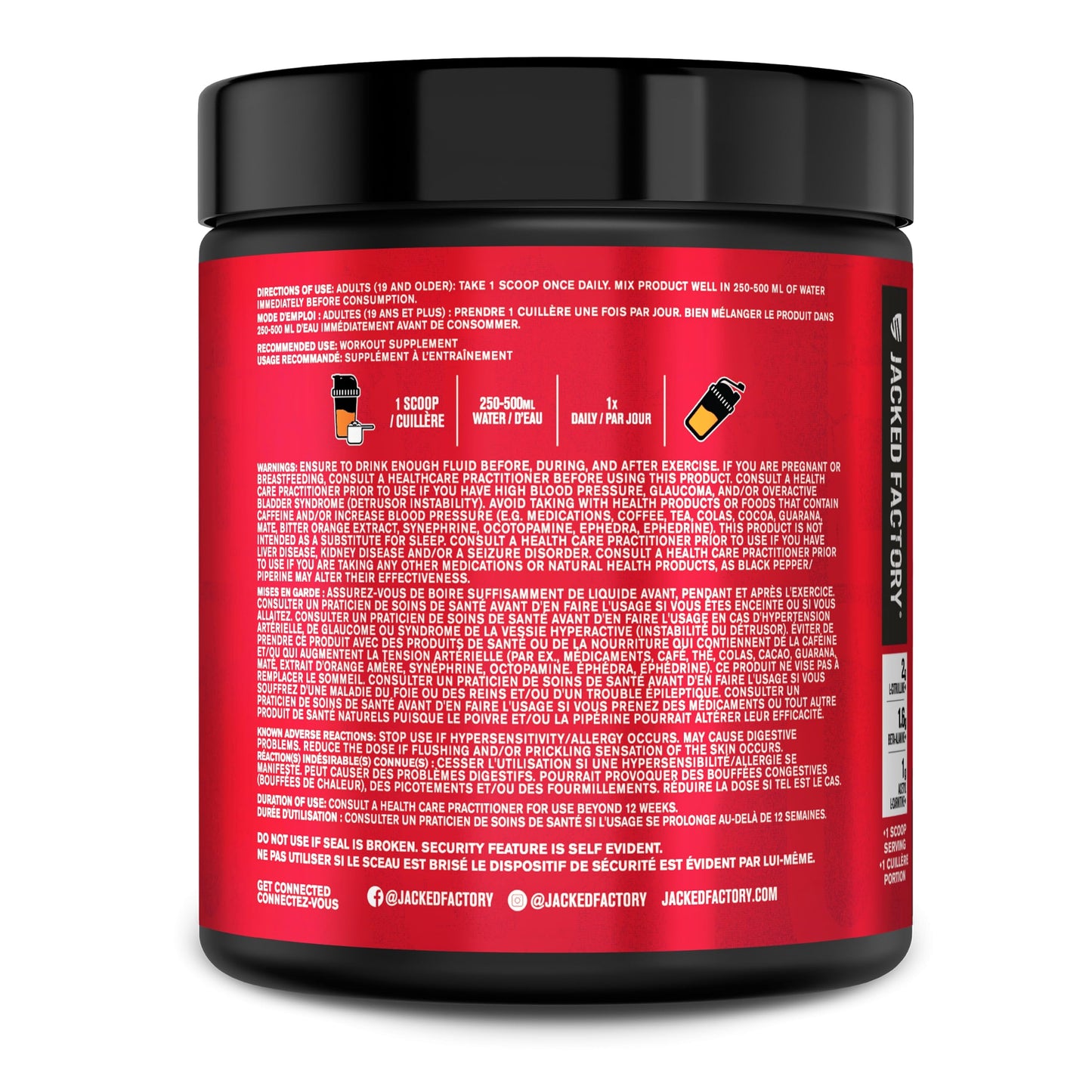 NITROSURGE Shred Thermogenic Pre Workout Supplement - Energy Booster, Instant Strength Gains, Sharp Focus, Powerful Pumps - Nitric Oxide Booster & PreWorkout Powder - 30Sv, Orange Pineapple 🍁 All In One Marketplace Canada