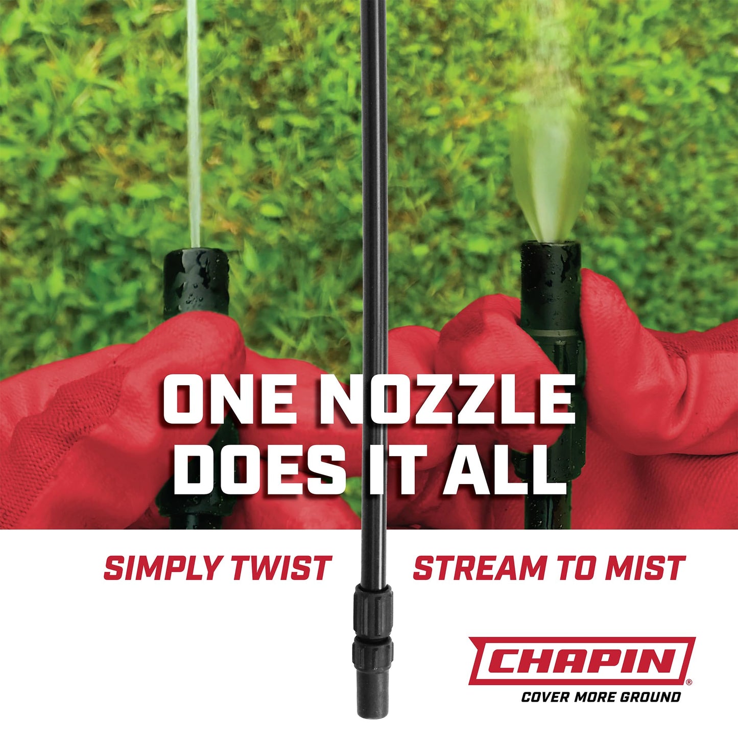 Chapin 22000 Pump Sprayer, 1G (4.5L), Lawn & Garden, Translucent Poly Tank, Funnel-Top, SureSpray, Anti-Clog Filter, Adjustable Cone Nozzle, 34" Hose, Fertilizer, Weed & Pest Applications, 2 Pack 🍁 All In One Marketplace Canada