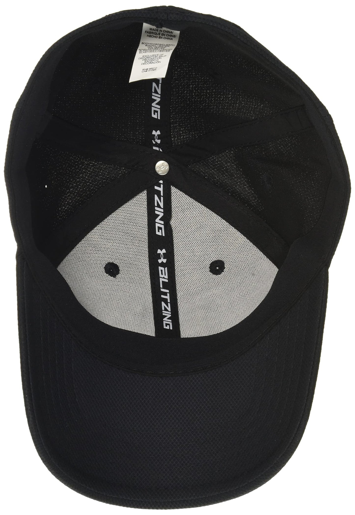 Under Armour Men's Blitzing 3.0 Cap , Black (001)/White , Small/Medium 🍁 All In One Marketplace Canada