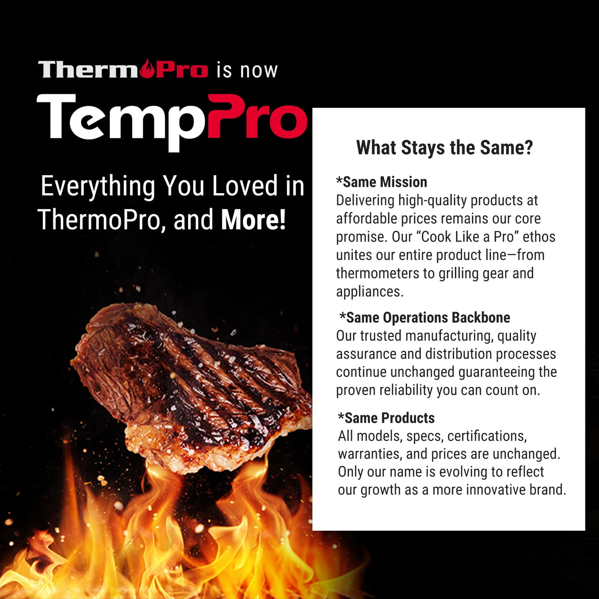 TempPro Digital Meat Thermometer for Cooking and Grilling, BBQ Food Thermometer with Backlight and Kitchen Timer, Grill Temperature Probe Thermometer for Smoker, Oven, Baking,Oil(Previously ThermoPro) 🍁 All In One Marketplace Canada